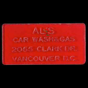 Canada, Al's Car Wash & Gas, aucune dénomination : 1972