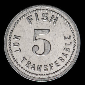 Canada, W.E. Anderson, 5 poissons : 1939