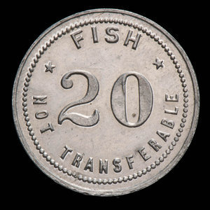 Canada, W.E. Anderson, 20 poissons : 1939