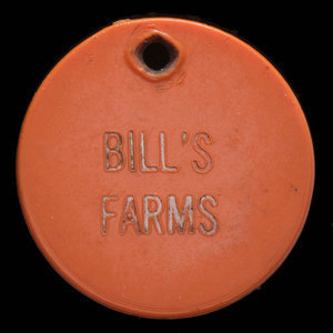 Canada, Bill's Farms, aucune dénomination : 1967