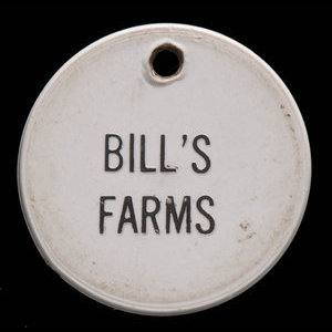 Canada, Bill's Farms, aucune dénomination : 1967