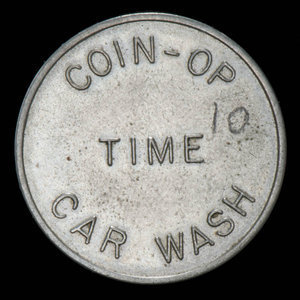 Canada, Coin-Op Car Wash, aucune dénomination : 1969