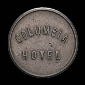 Canada, Columbia Hotel, 5 cents : 1903