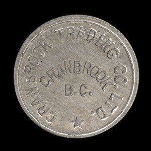 Canada, Cranbrook Trading Co. Ltd., 5 cents : 1959