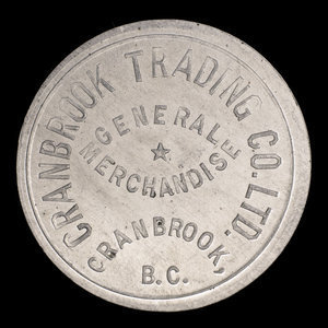 Canada, Cranbrook Trading Co. Ltd., 25 cents : 1959