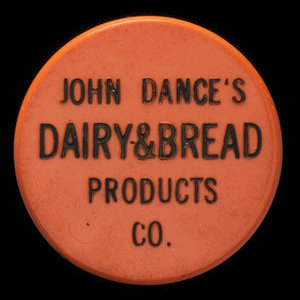 Canada, John Dance's Dairy & Bread Products Co., 25 cents : 1962