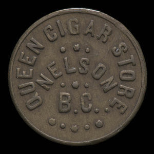 Canada, Queen Cigar Store, aucune dénomination : 1923