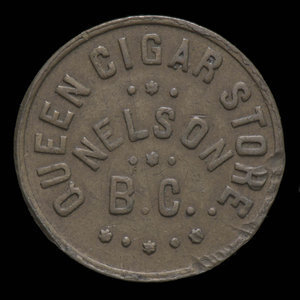 Canada, Queen Cigar Store, aucune dénomination : 1923