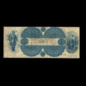 Canada, Banque du Peuple (People's Bank), 5 dollars : 1 juillet 1838