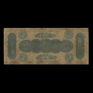 Canada, Bank of New Brunswick, 1 dollar : 1 juillet 1863