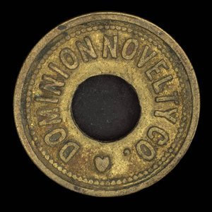 Canada, Dominion Novelty Company, 5 cents :