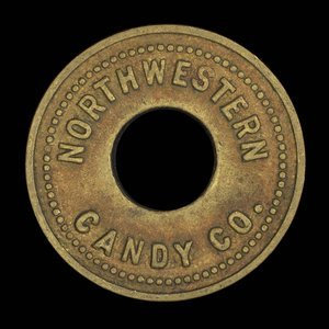 Canada, Northwestern Candy (N.W.C.CO.) Co., 5 cents :