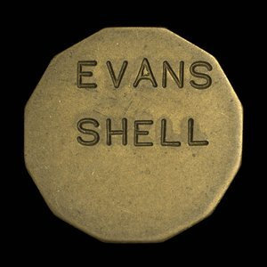 Canada, Evans Shell, aucune dénomination : juin 1969