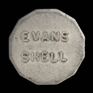 Canada, Evans Shell, aucune dénomination : juin 1969