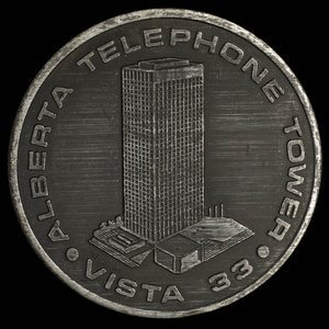 Canada, Alberta Telephone Tower, aucune dénomination : 1972