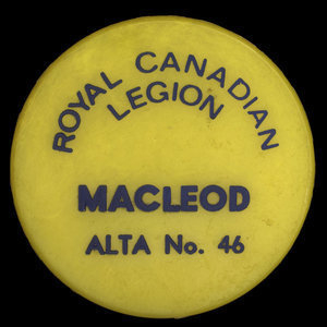 Canada, Légion Royale Canadienne (L.R.C.) No. 46, aucune dénomination :