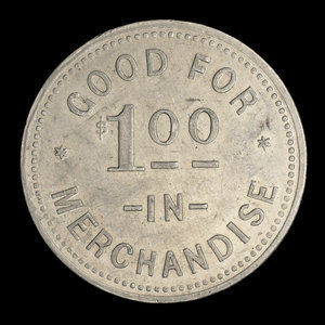 Canada, Leeson & Scott, 1 dollar : 1909