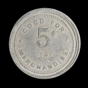 Canada, Leeson & Scott, 5 cents : 1909