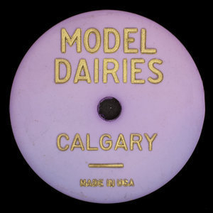 Canada, Model Dairies Limited, 1 pinte de lait standard : 12 avril 1965