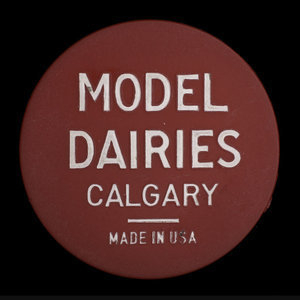 Canada, Model Dairies Limited, 1 chopine de lait creamo : 12 avril 1965