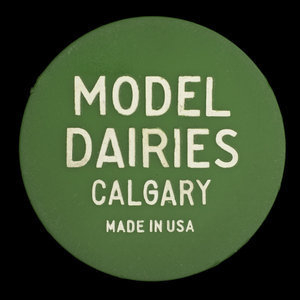 Canada, Model Dairies Limited, 1 pinte de lait homogénéisé : 12 avril 1965