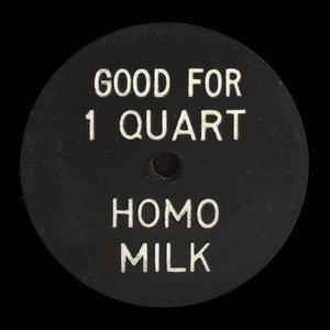 Canada, Union Milk Co. Ltd., 1 pinte de lait homogénéisé :