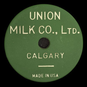 Canada, Union Milk Co. Ltd., 1 pinte de lait Jersey :