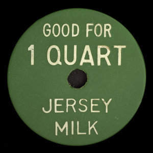 Canada, Union Milk Co. Ltd., 1 pinte de lait Jersey :