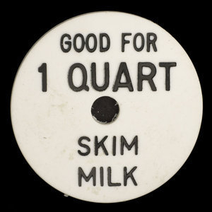 Canada, Union Milk Co. Ltd., 1 pinte de lait écrémé :