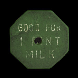 Canada, Claresholm Dairy, 1 chopine de lait : 1969