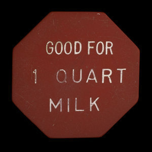 Canada, Coaldale Dairy Products, 1 pinte de lait :