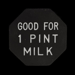 Canada, Didsbury Dairy, 1 chopine de lait : novembre 1959