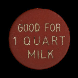 Canada, Didsbury Dairy, 1 pinte de lait : novembre 1959