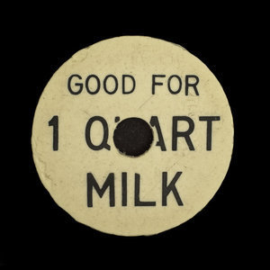 Canada, Northern Alberta Dairy Pool (N.A.D.P.), 1 pinte de lait :