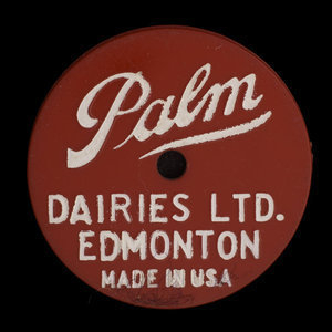 Canada, Palm Dairies Ltd., 2 litres de lait homogénéisé : 1982