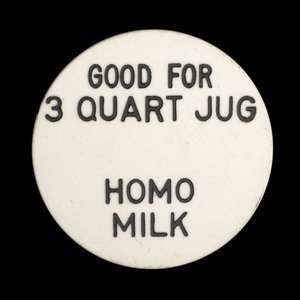 Canada, Silverwood Dairies Ltd., 1 bidon de 3 pintes de lait homogénéisé : mars 1965