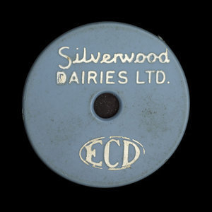 Canada, Silverwood Dairies Ltd., 1 pinte de lait écrémé : 1955