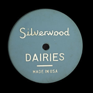 Canada, Silverwood Dairies Ltd., 1 pinte de lait écrémé : 1955