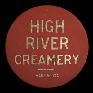 Canada, High River Creamery, 1 pinte de lait : 1952