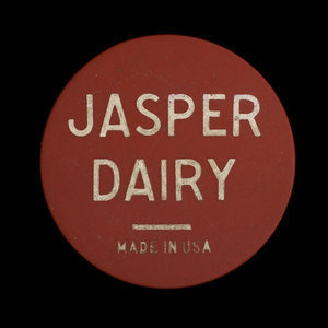 Canada, Jasper Dairy, 1 pinte de lait homogénéisé : septembre 1966