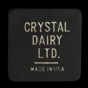 Canada, Crystal Dairy Ltd., 1 chopine de crème :