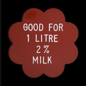 Canada, Alpha Milk Co., 1 litre de lait 2% : 1958