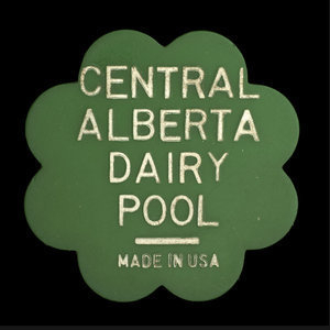 Canada, Central Alberta Dairy Pool, 1 pinte de lait : 1967