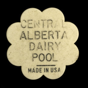 Canada, Central Alberta Dairy Pool, 1 pinte de lait : 1967