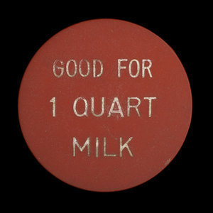 Canada, Central Alberta Dairy Pool, 1 pinte de lait : 1967