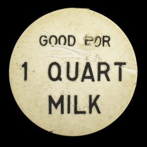 Canada, Wainwright Dairy Ltd., 1 pinte de lait :