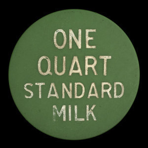 Canada, Pass Dairy Ltd., 1 pinte de lait standard :