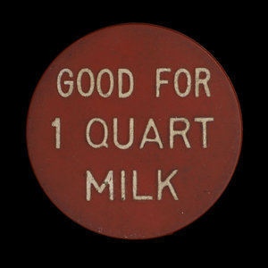 Canada, Fletcher's Dairy, 1 pinte de lait : 1964