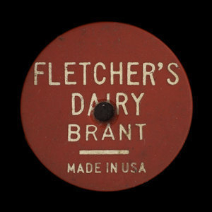 Canada, Fletcher's Dairy, 1 pinte de lait : 1964