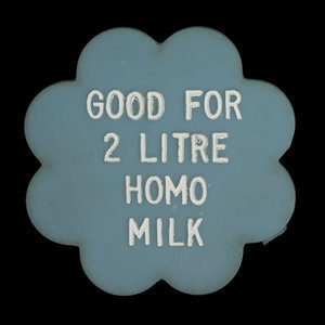 Canada, Alpha Milk Co., 2 litres de lait homogénéisé :